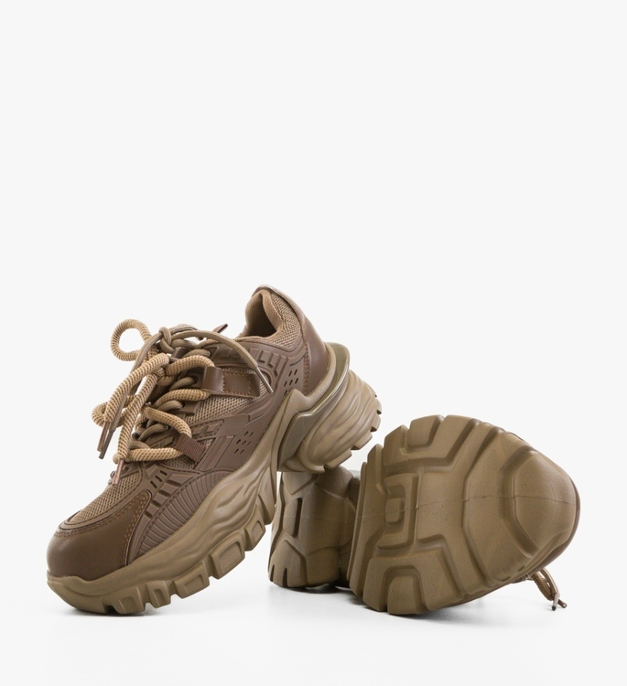 Sneakers dama Javyer Khaki - Img 2