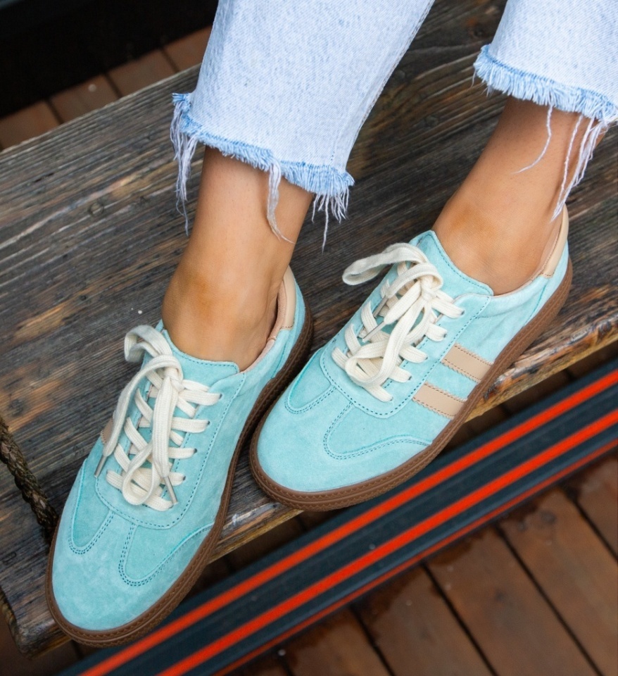 Sneakers dama Marok Albastri - Img 3