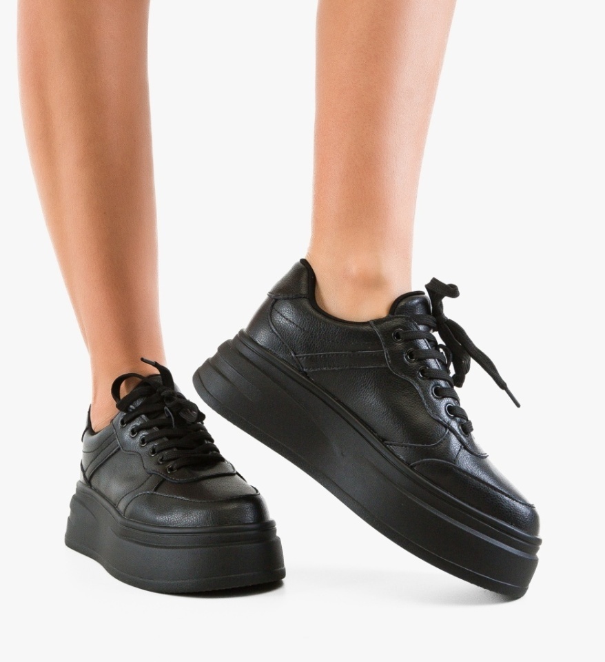 Sneakers dama Momda Negre - Img 6