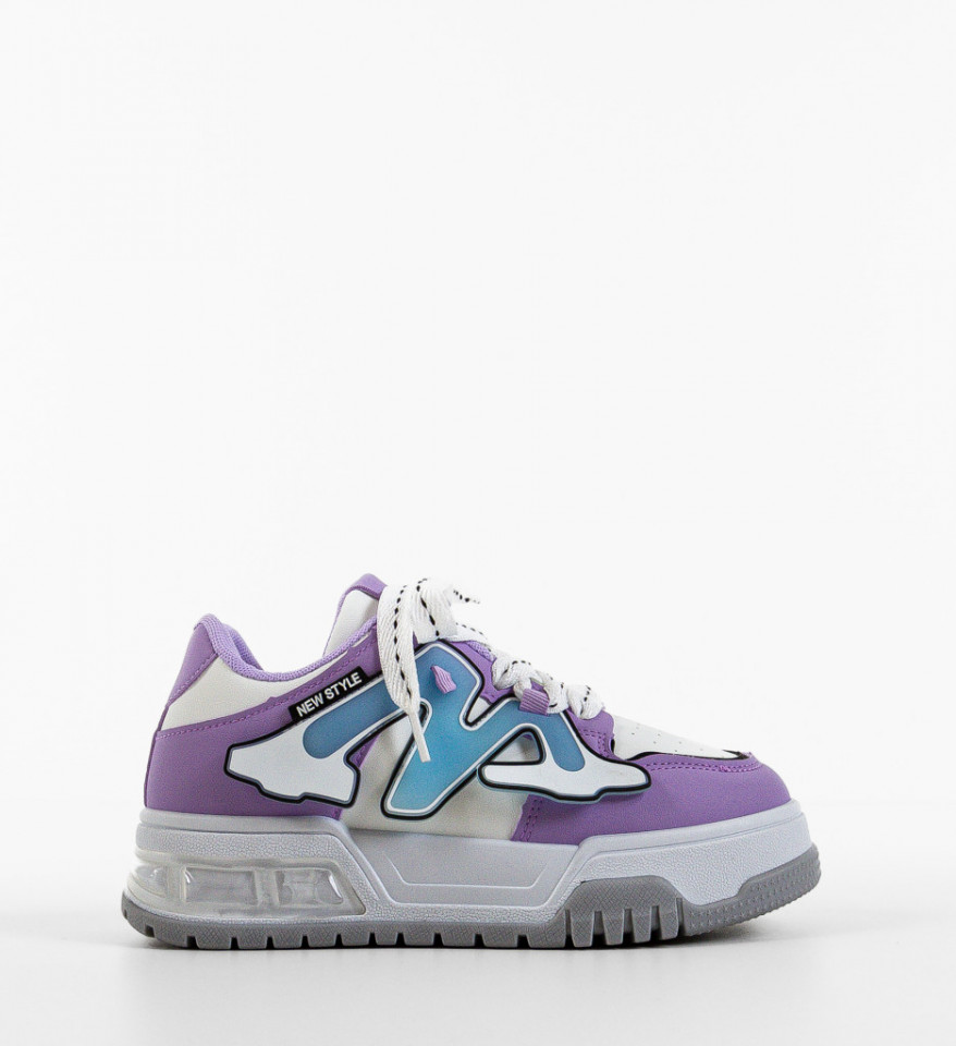Sneakers dama Niustile Mov - Img 2