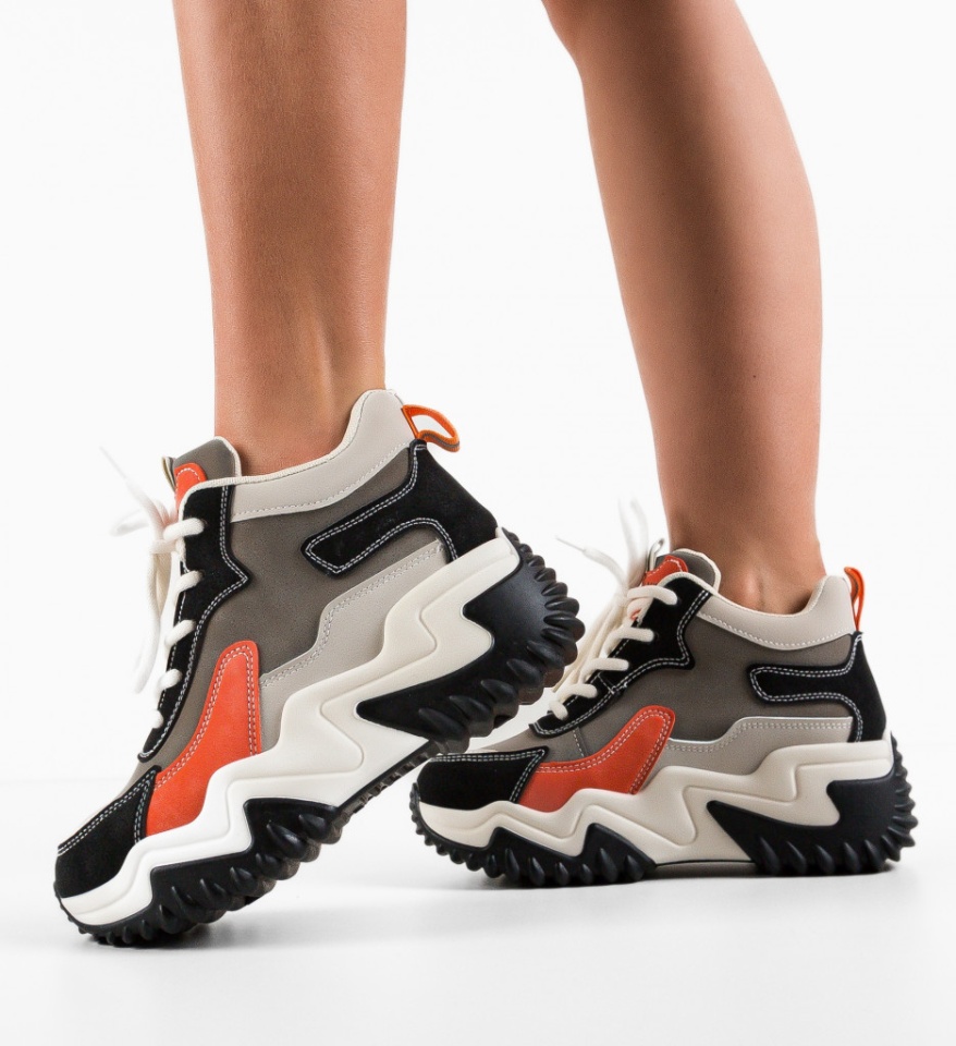 Sneakers dama Orangyna Gri - Img 6