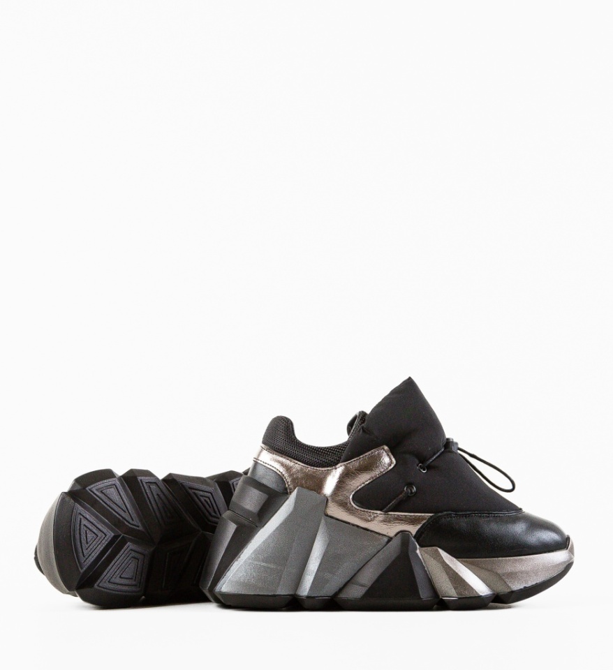 Sneakers dama Plicay Negri 2 - Img 3