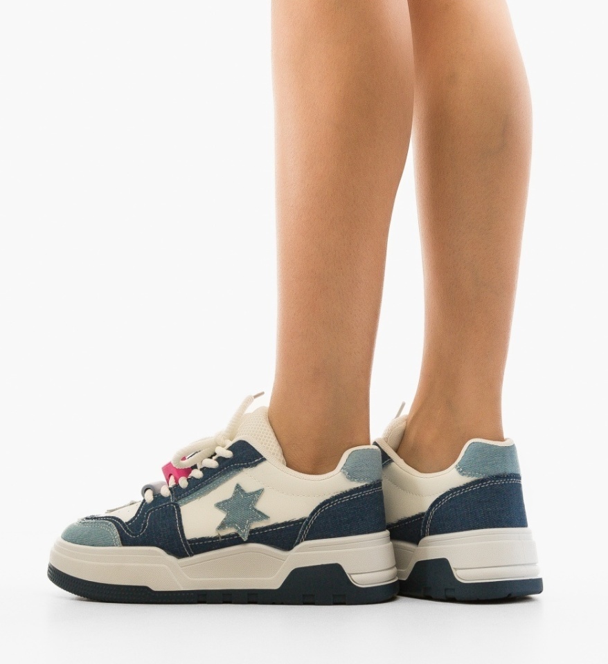 Sneakers dama Rilas Albastri - Img 4