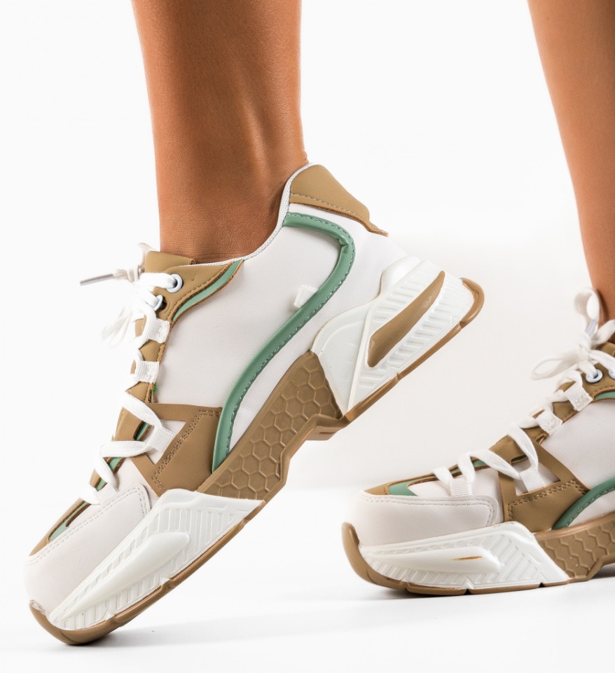 Sneakers dama Samir Khaki - Img 8
