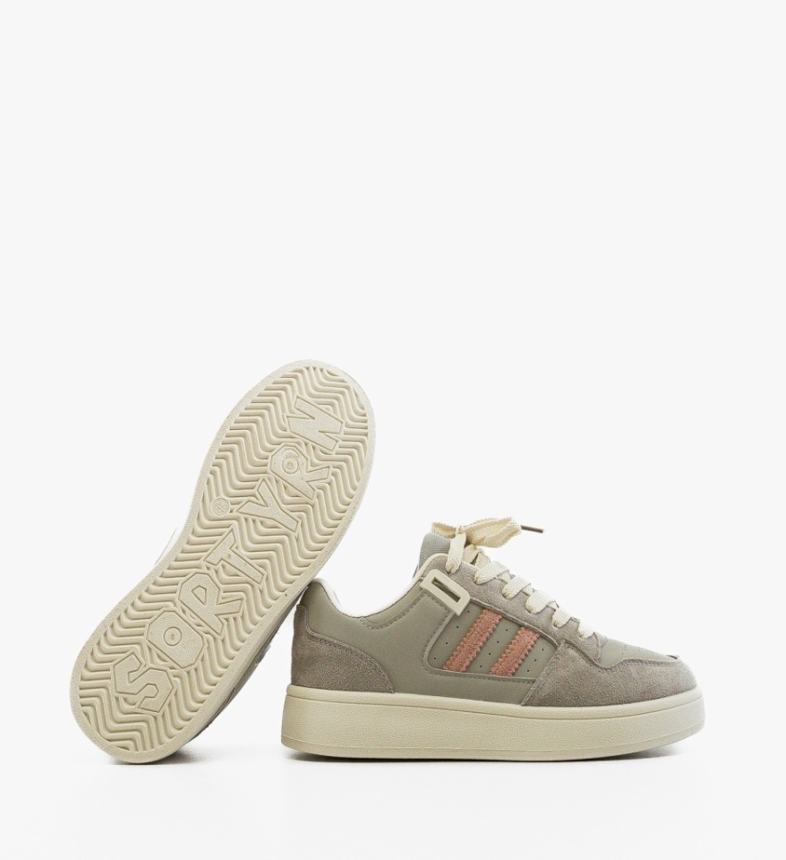 Sneakers dama Spring Gri - Img 4