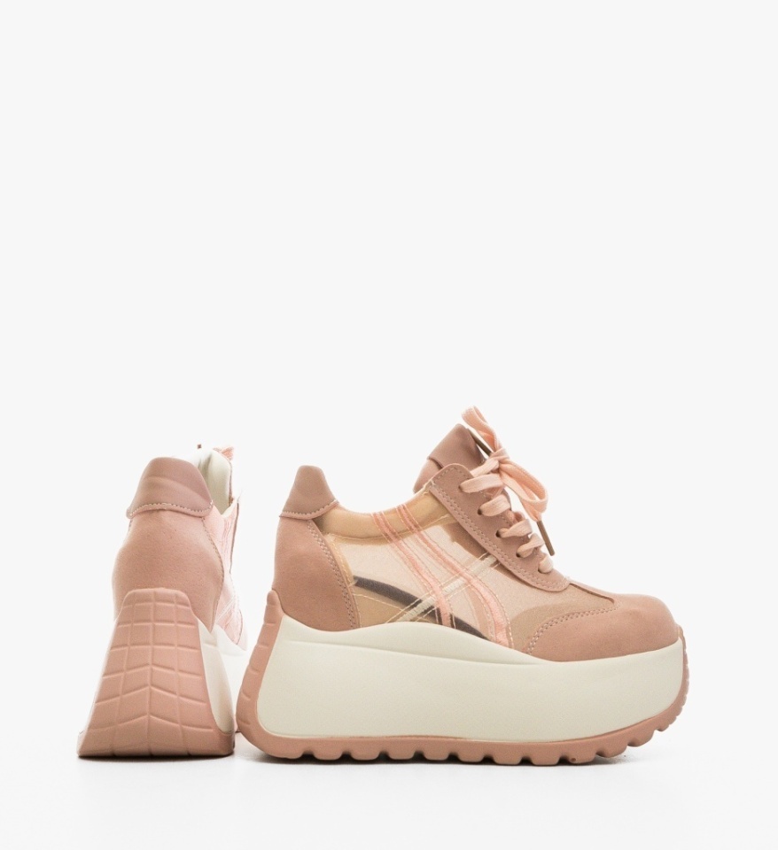 Sneakers dama Torina Roz - Img 3
