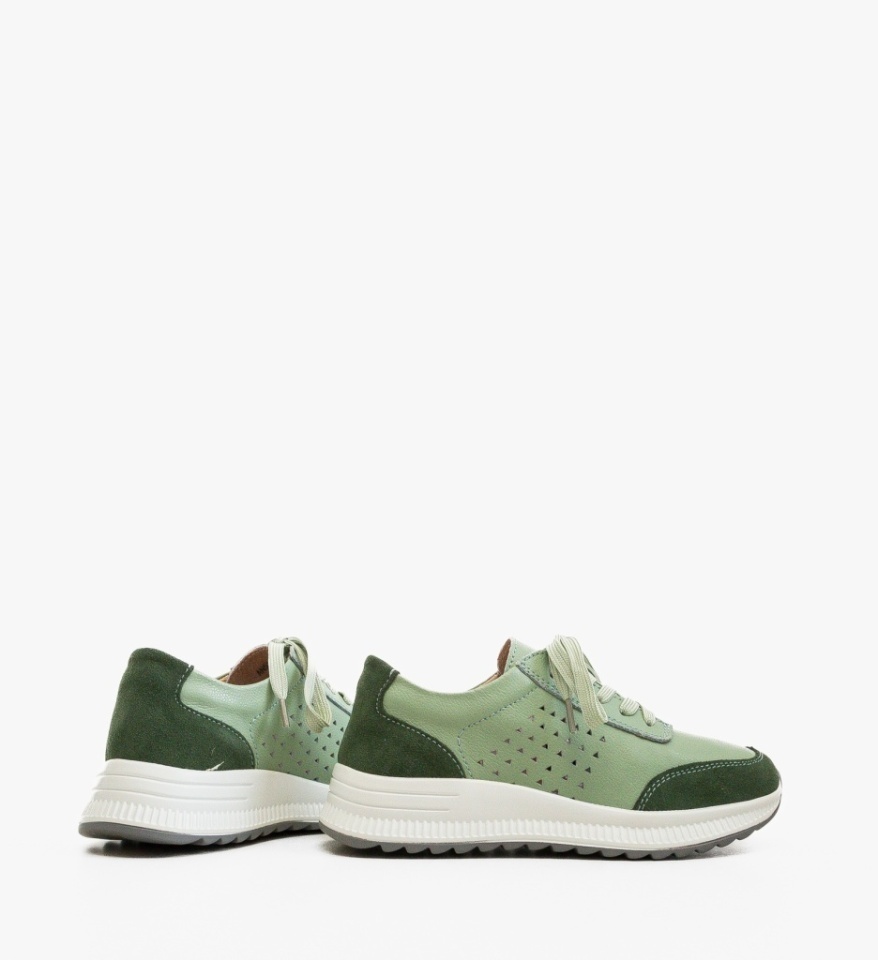 Sneakers dama Trybary Verzi - Img 2