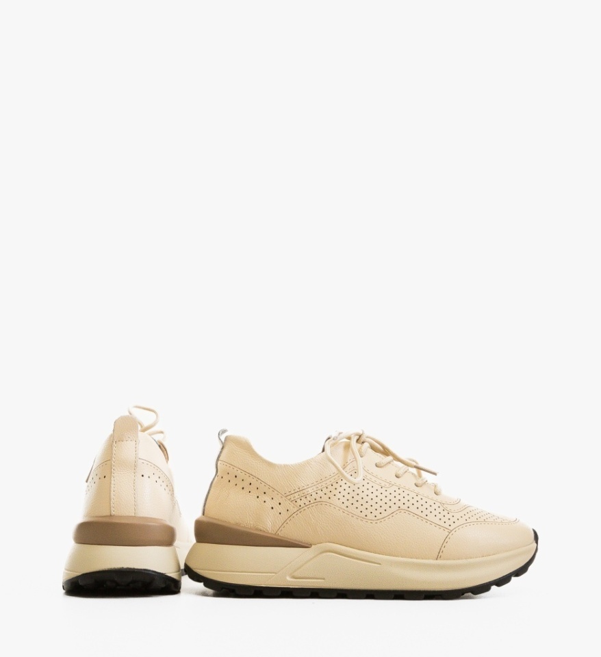 Sneakers dama Tuyaa Bej - Img 2