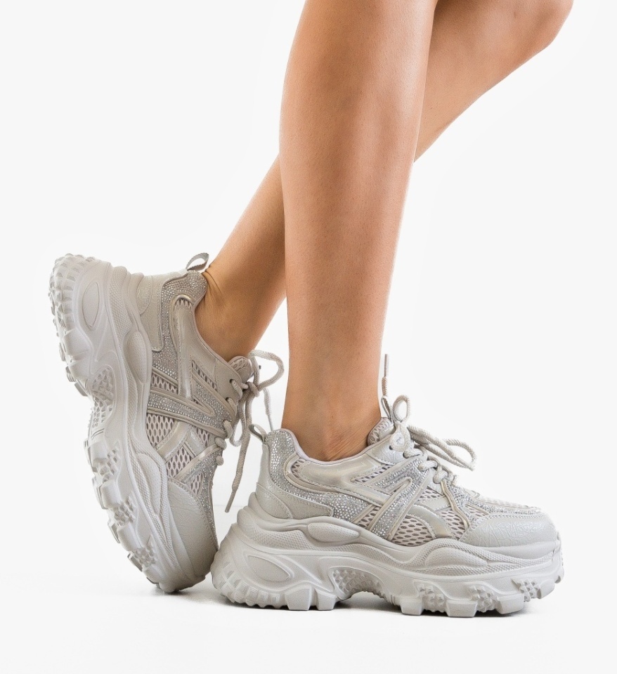 Sneakers dama Venus Gri - Img 5