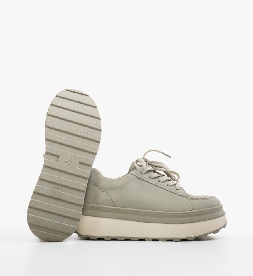 Sneakers dama Wenom Gri - Img 3