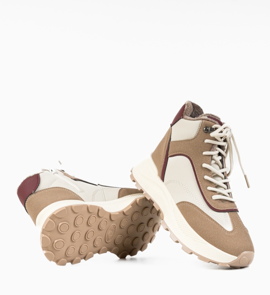 Sneakersi dama Rotakal Bej - Img 3
