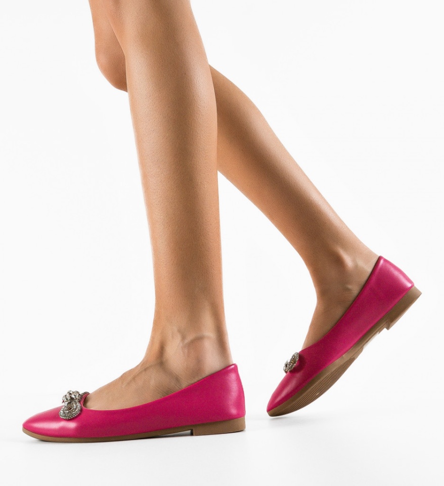 Balerini dama Laudine Fuchsia - Img 6