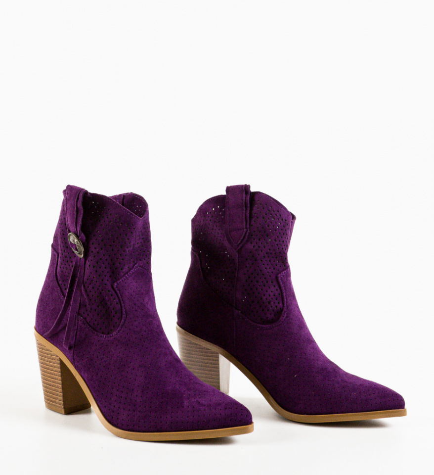 Botine dama Atterbe Mov - Img 3