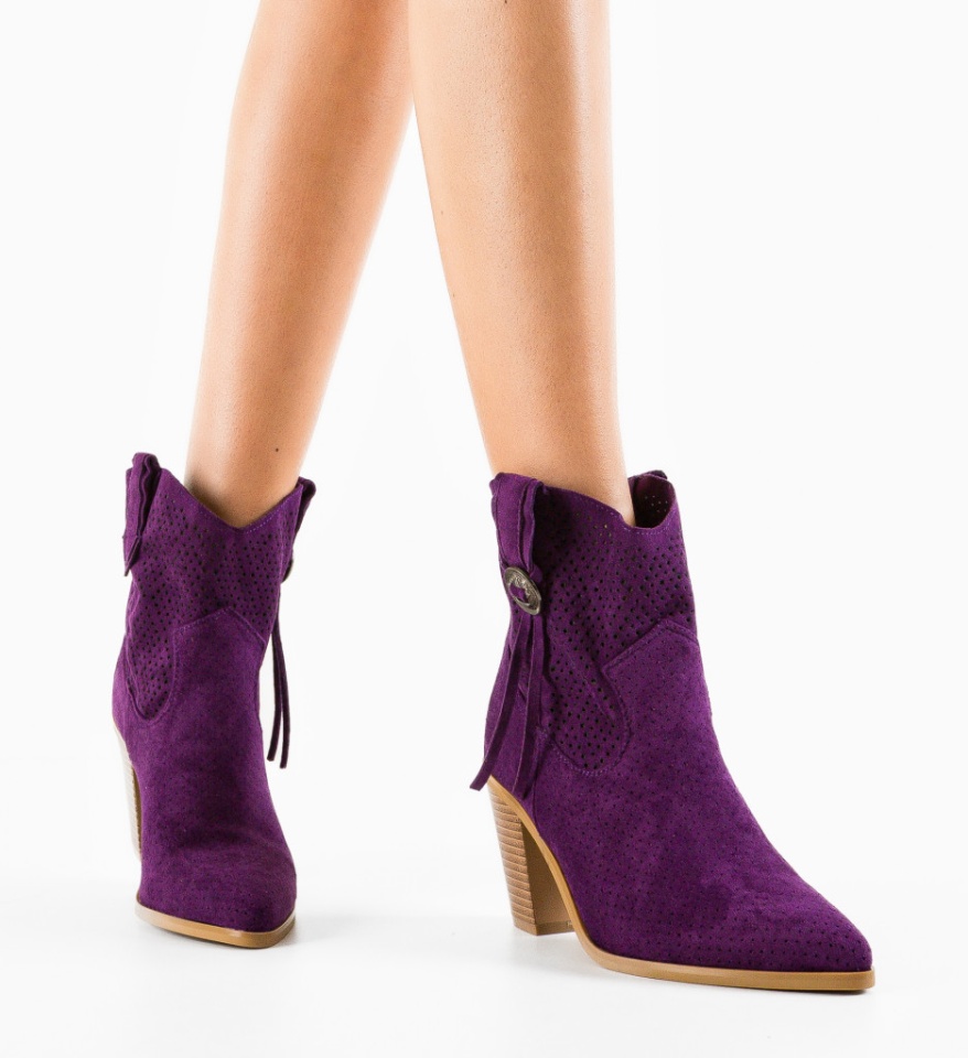 Botine dama Atterbe Mov - Img 6