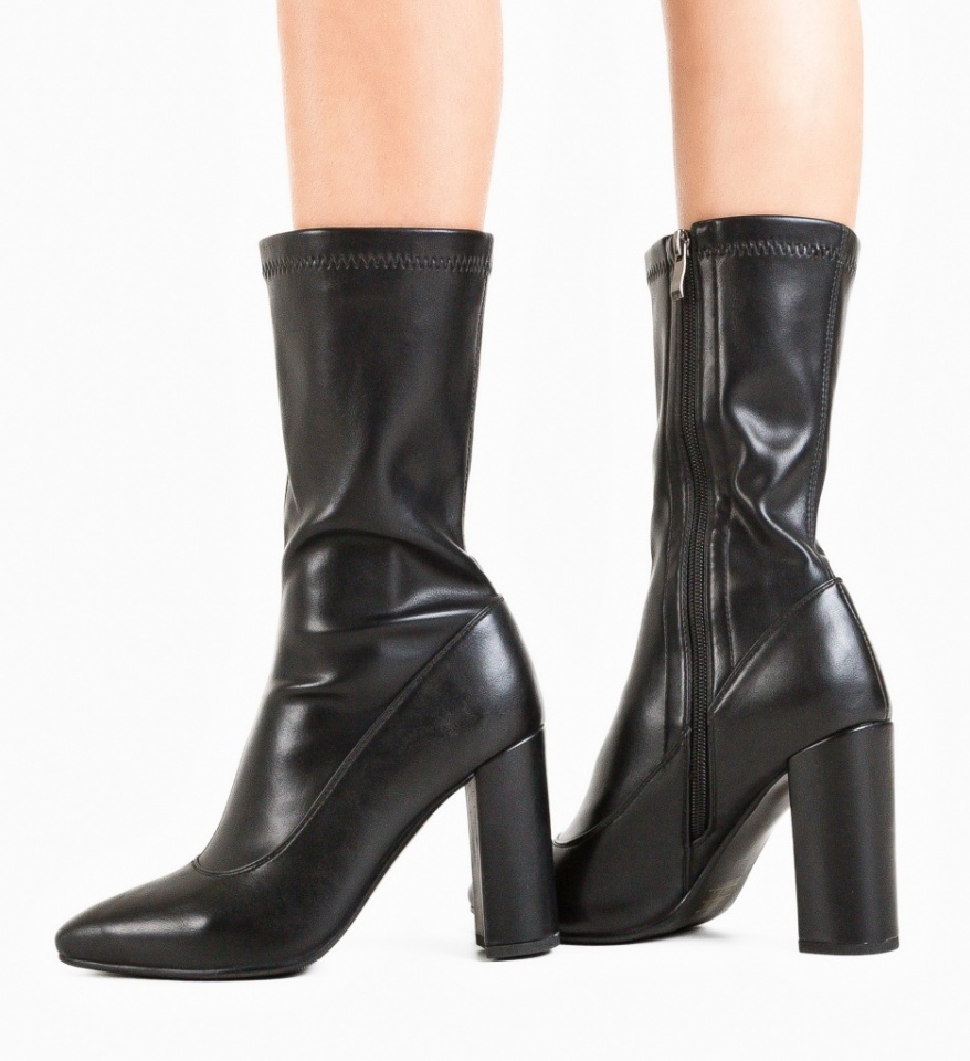Botine dama Brada Negre - Img 4