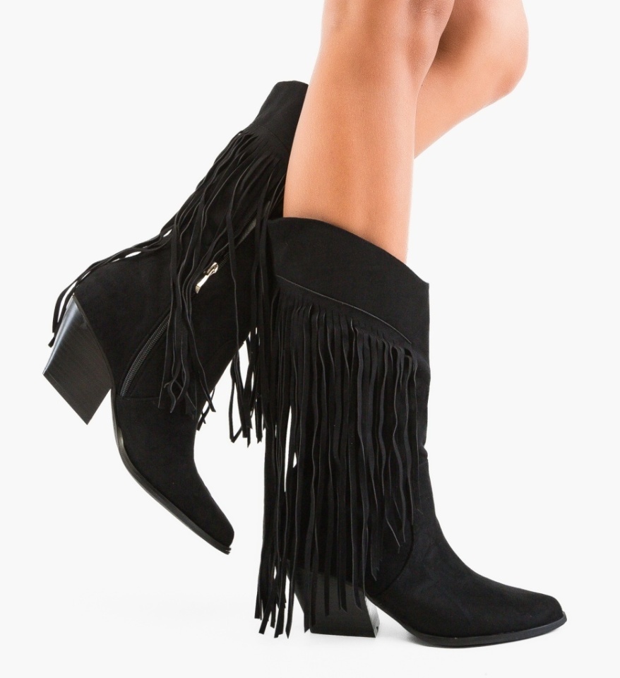 Botine dama Buhhy Negre - Img 4