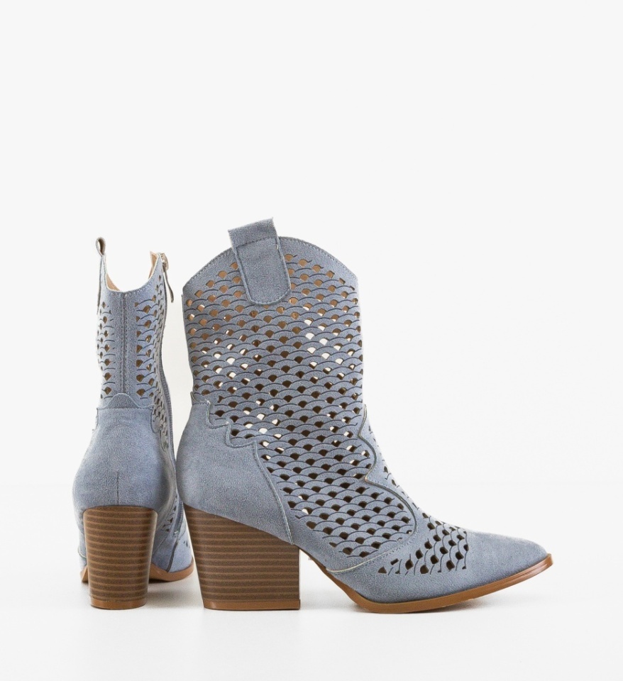 Botine dama Cameron Albastre - Img 2
