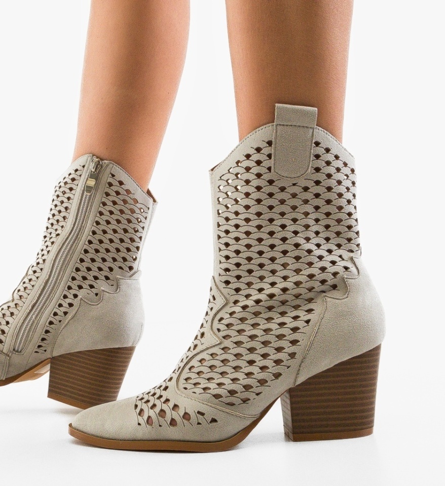 Botine dama Cameron Gri - Img 4