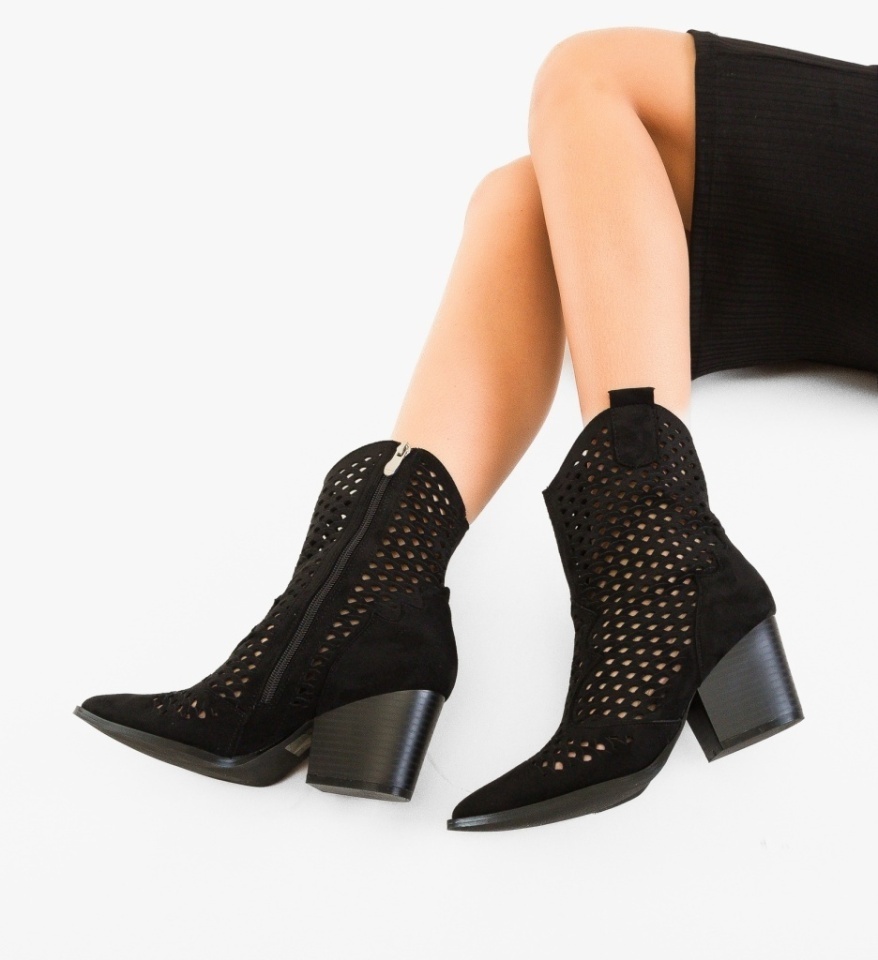 Botine dama Cameron Negre - Img 6