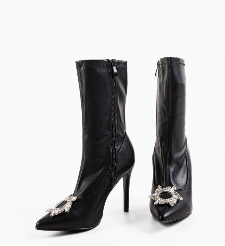 Botine dama Cooke Negre 2 - Img 2