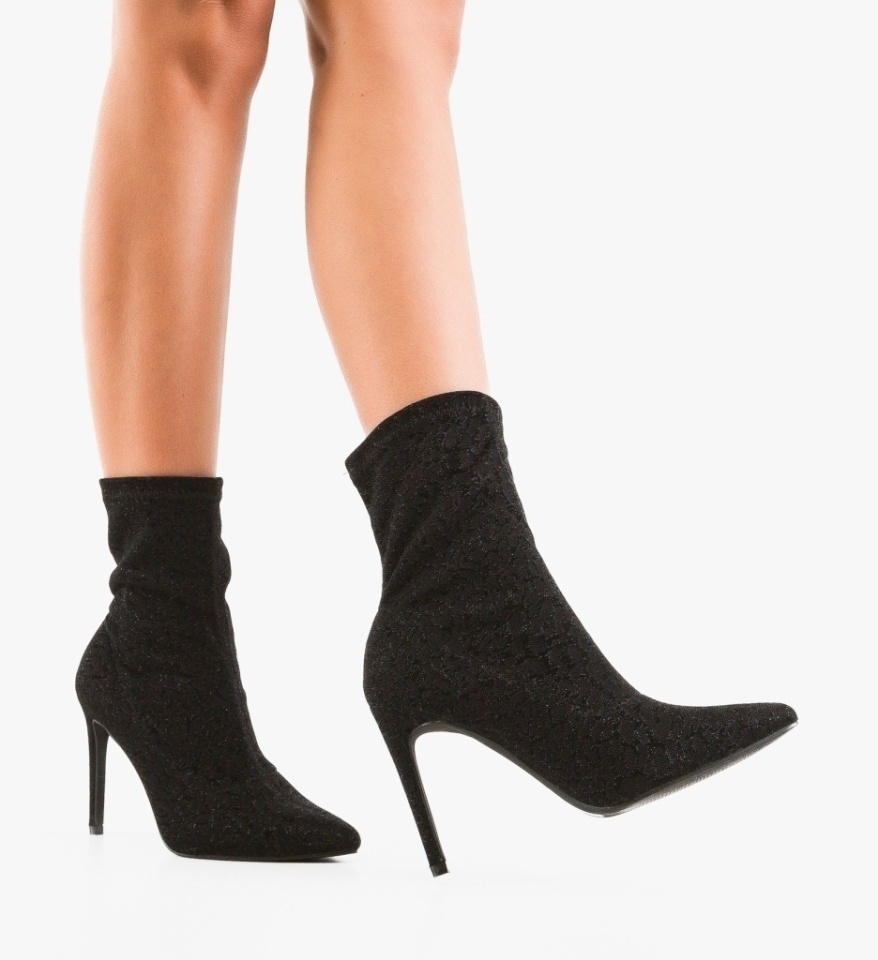 Botine dama Delavita Negre - Img 4
