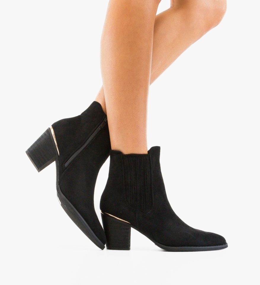 Botine dama Delgado Negre - Img 5