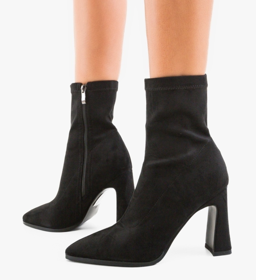 Botine dama Frebu Negre 2 - Img 4