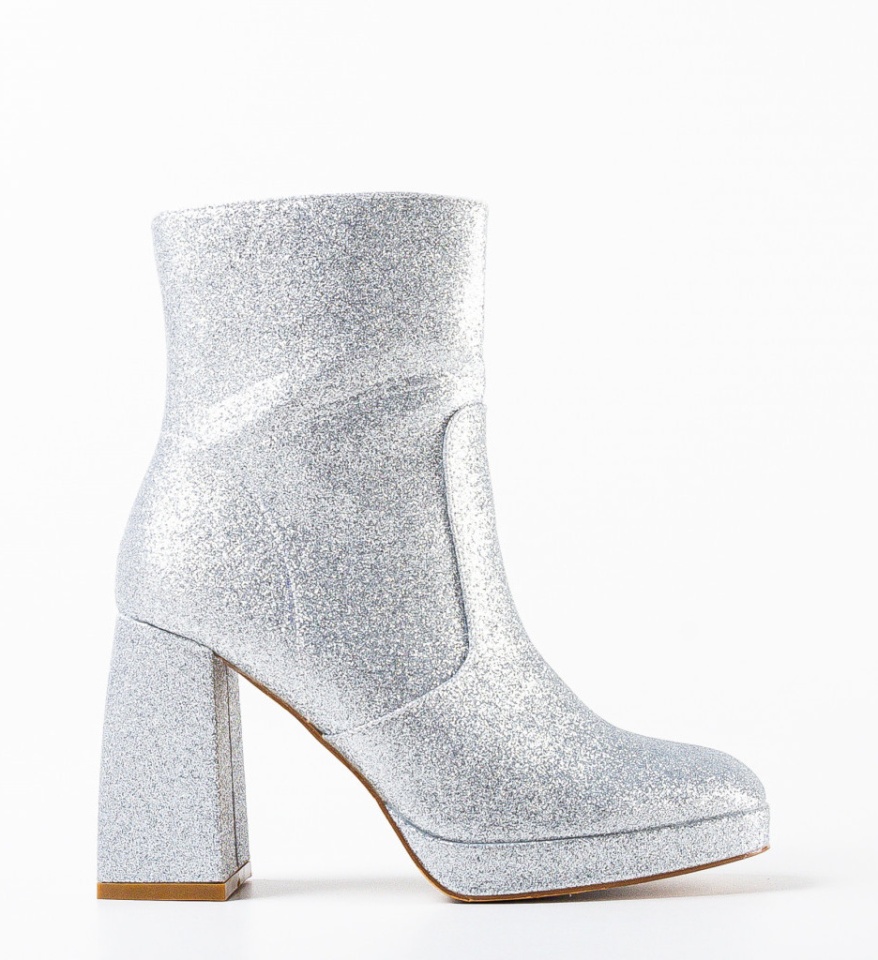 Botine dama Jazzo Argintii - Img 12