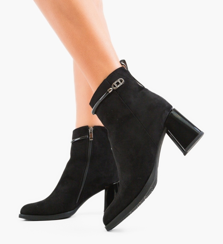 Botine dama Juliet Negre - Img 5