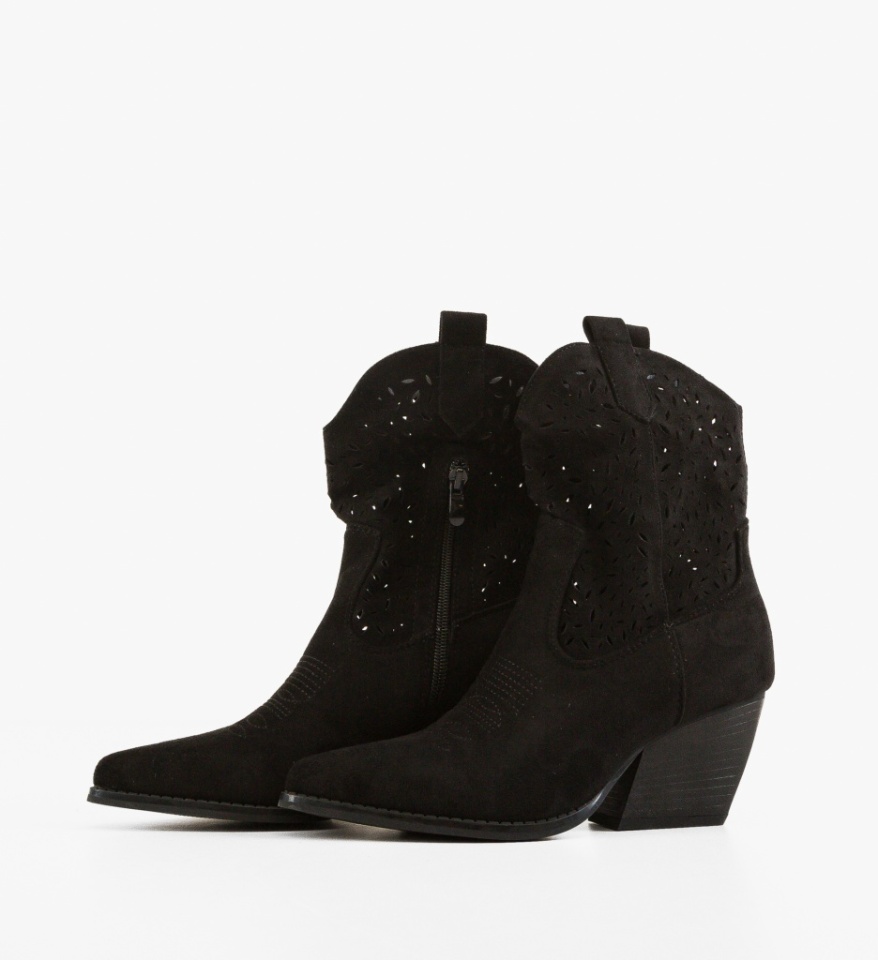 Botine dama Kimberle Negre - Img 2