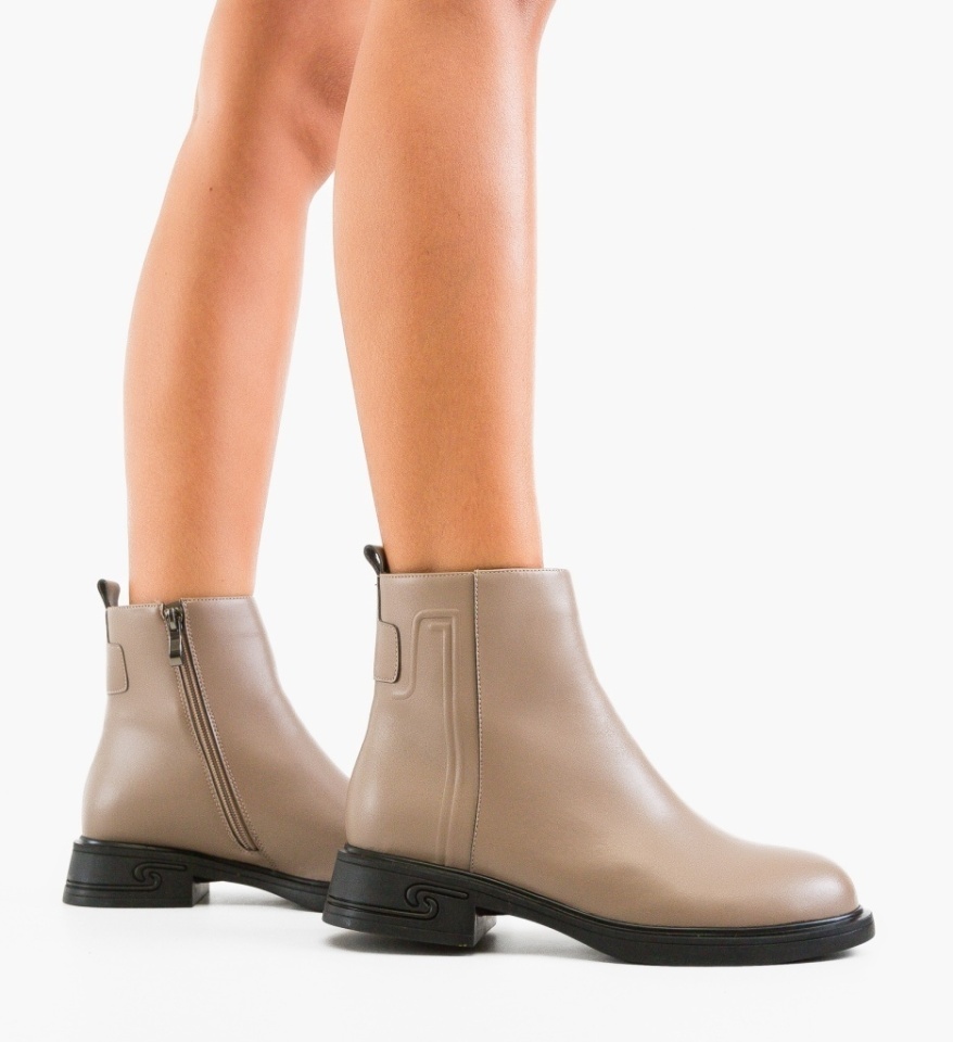 Botine dama Leo Khaki - Img 4