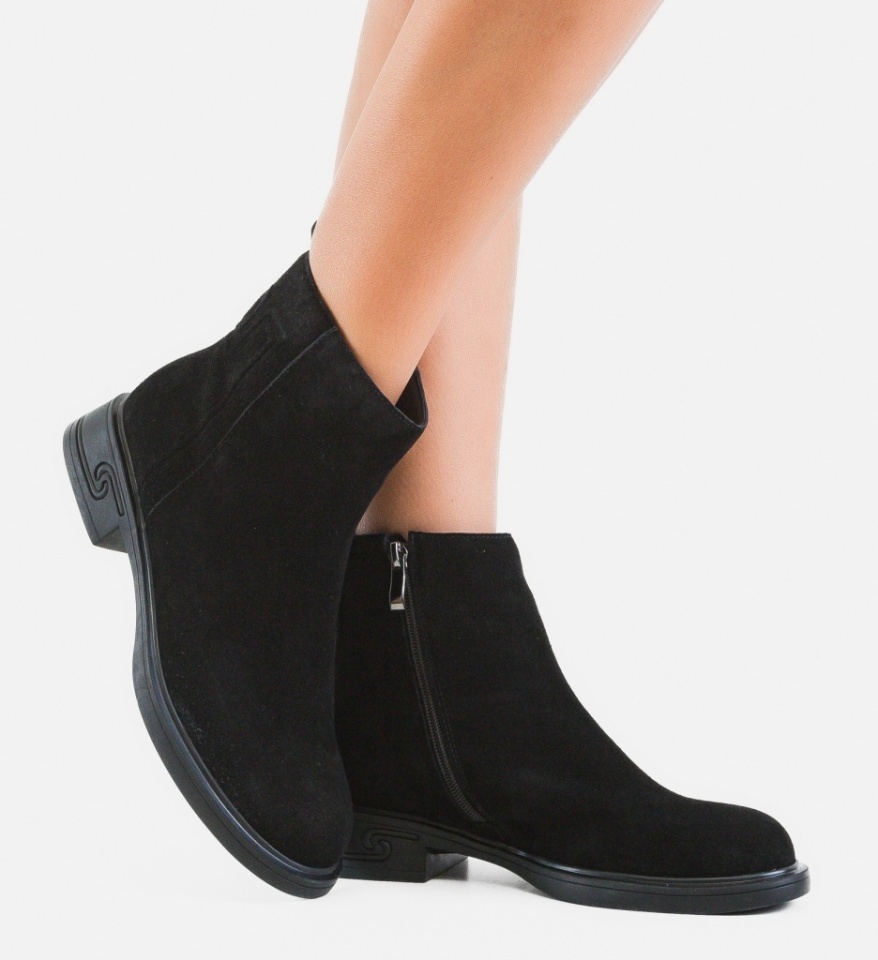 Botine dama Leo Negre 2 - Img 4