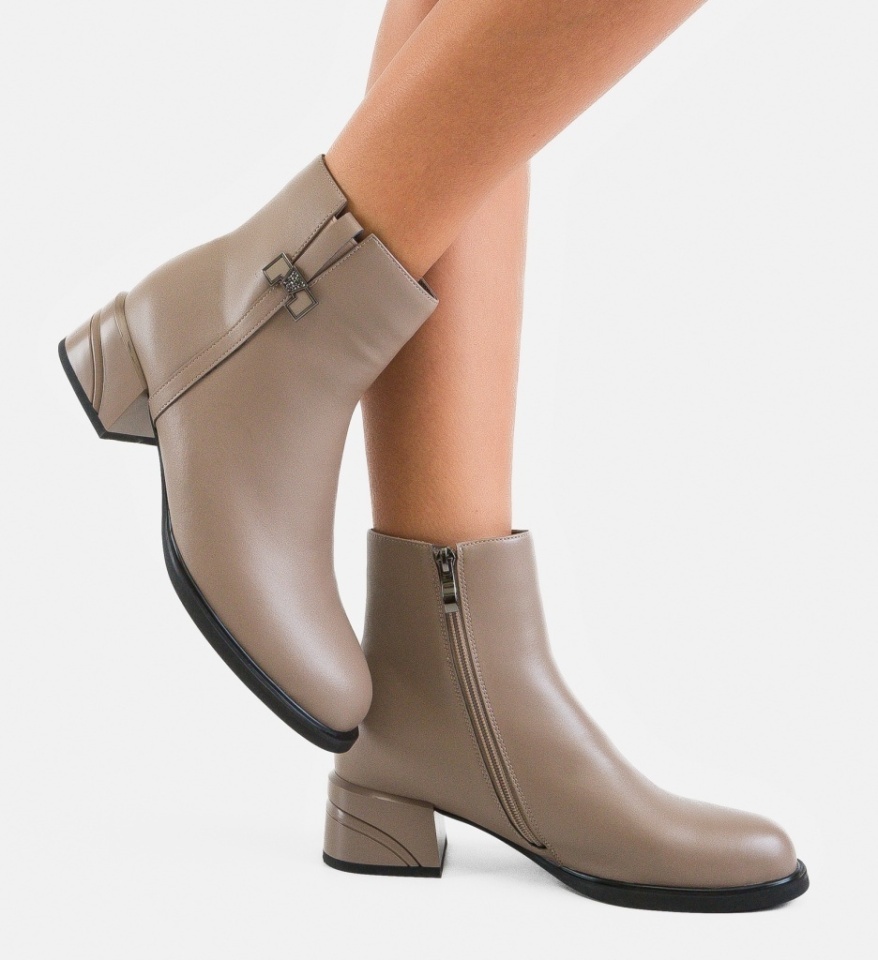Botine dama Matheus Khaki - Img 4