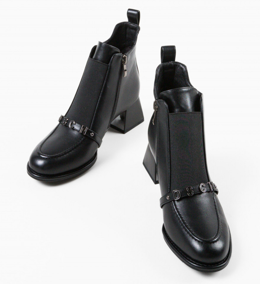 Botine dama Myouy Negre - Img 3