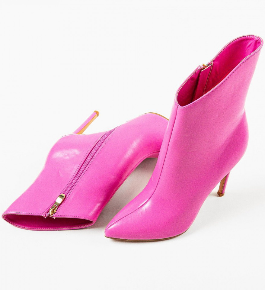 Botine dama Nate Fuchsia - Img 4