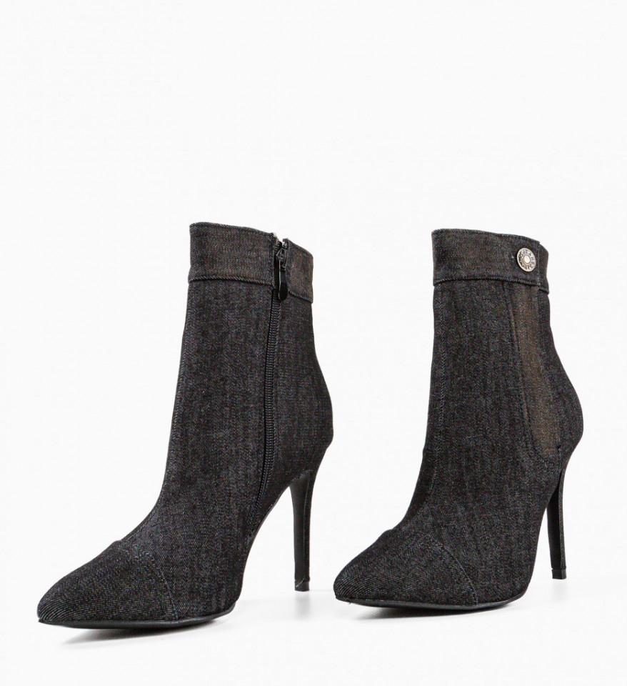 Botine dama Nithya Negre - Img 2