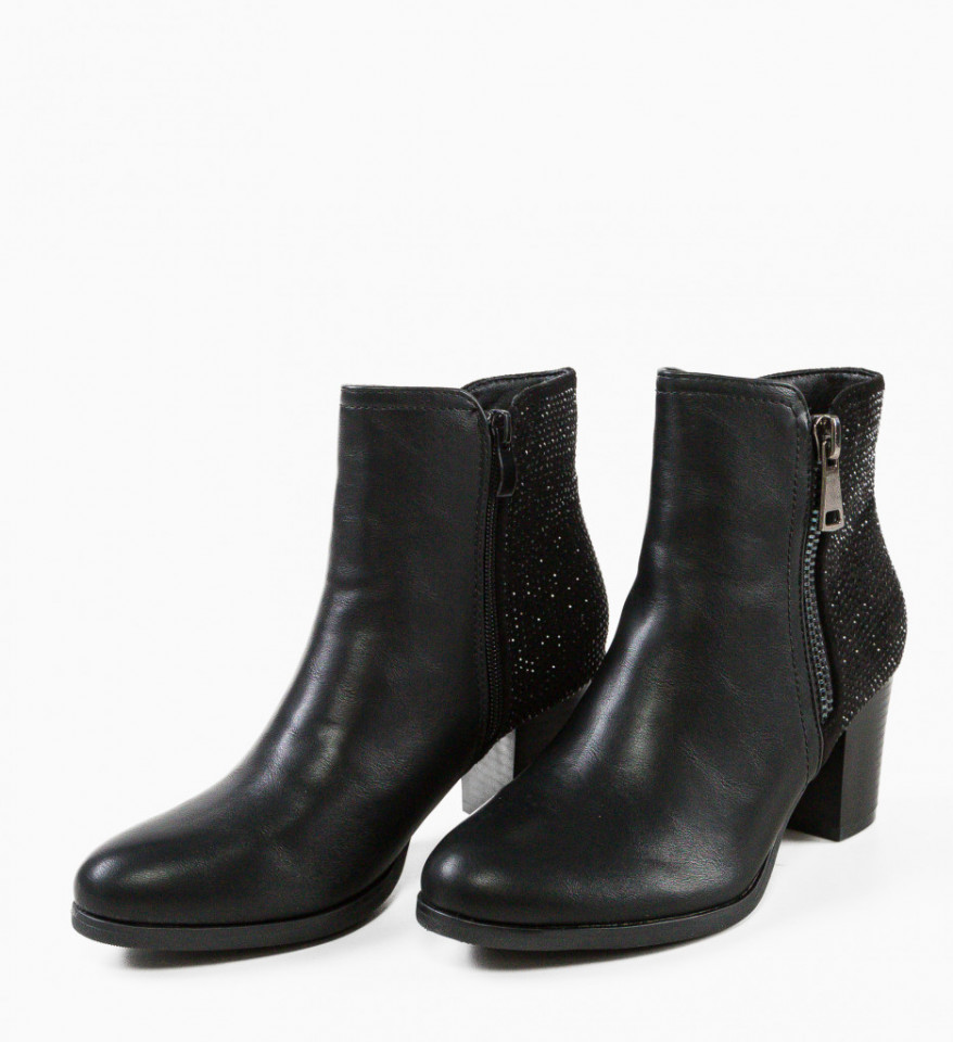 Botine dama Ortega Negre - Img 2