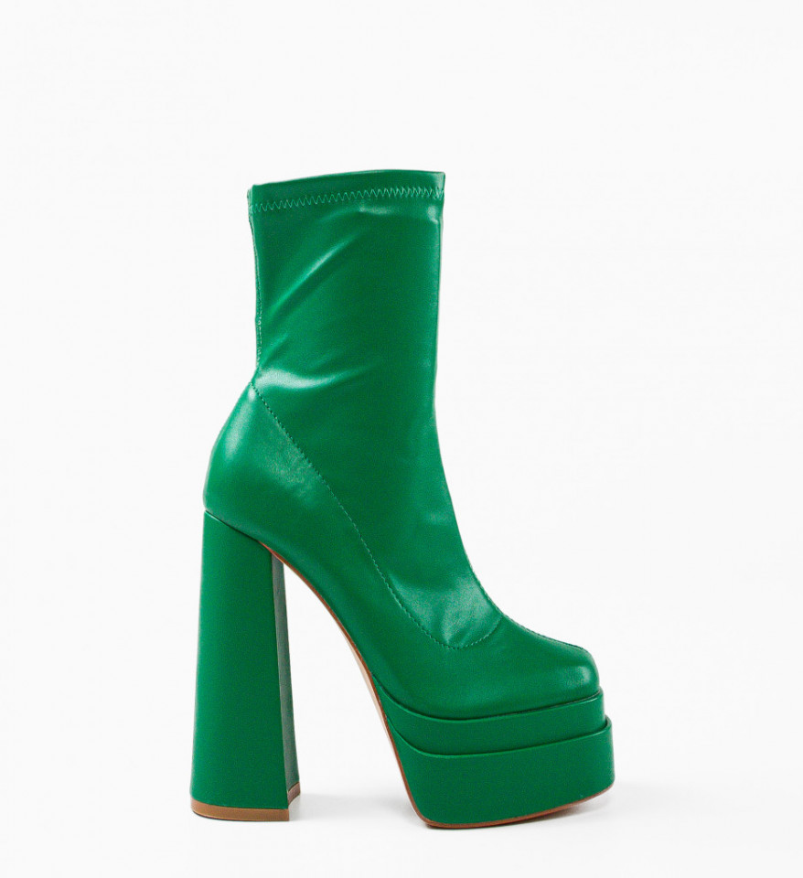 Botine dama Platouy Verzi