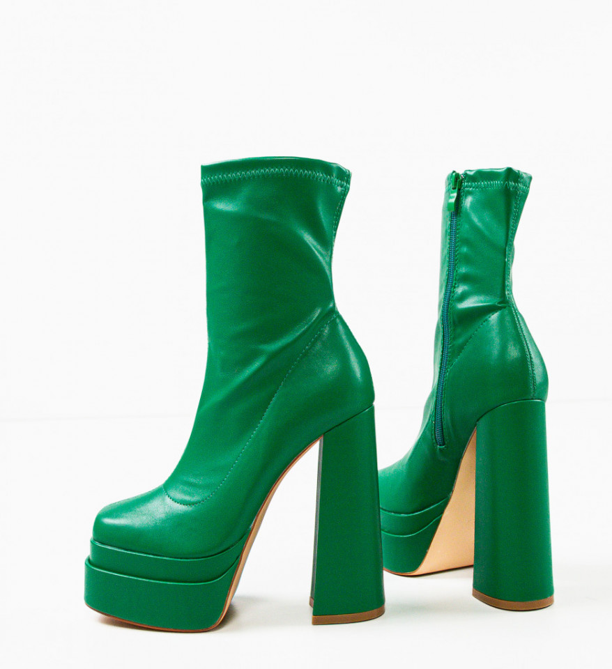 Botine dama Platouy Verzi - Img 4