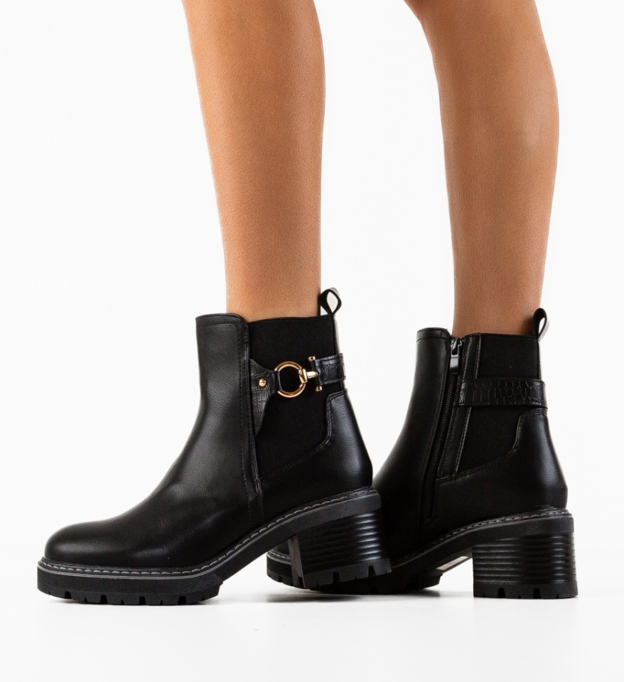 Botine dama Ross Negre - Img 5