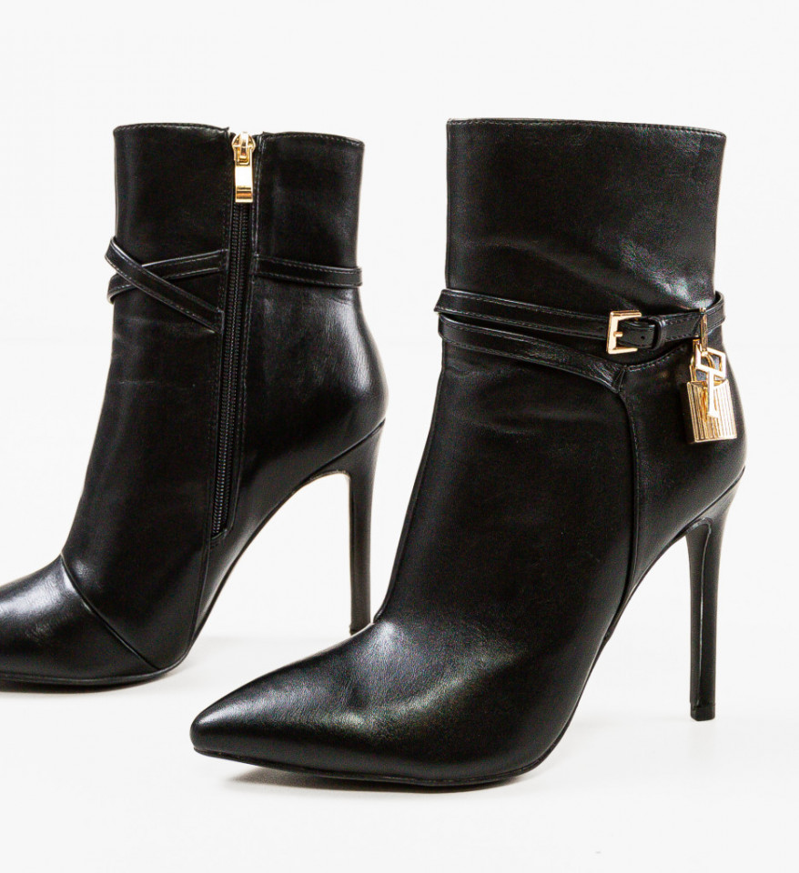 Botine dama Sharkbay Negre - Img 2