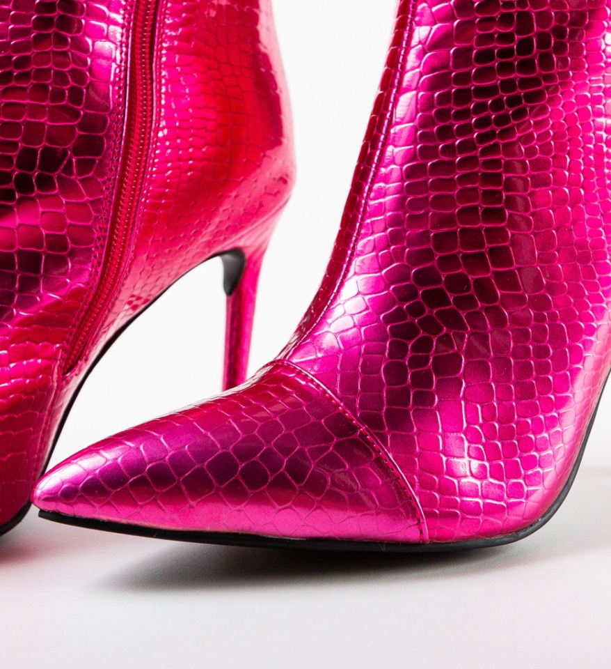 Botine dama Yassin Fuchsia - Img 12