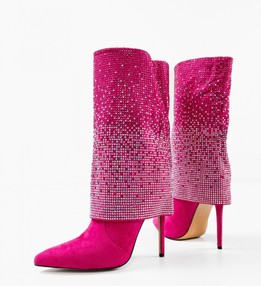 Cizme dama Jim Fuchsia - Img 2