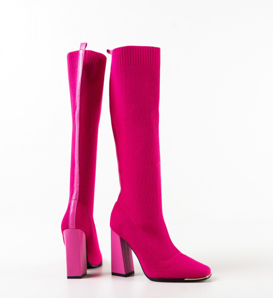 Cizme dama Joely Fuchsia - Img 11