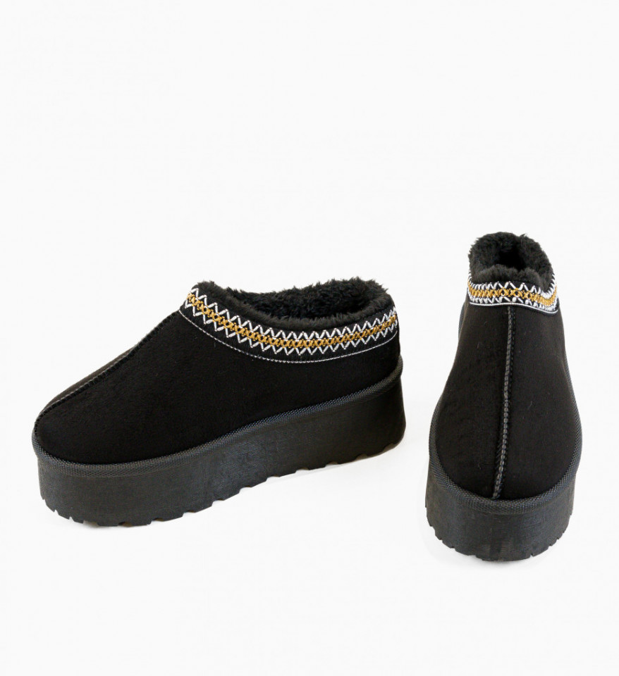 Cizme tip Ug Hamz Negre - Img 4