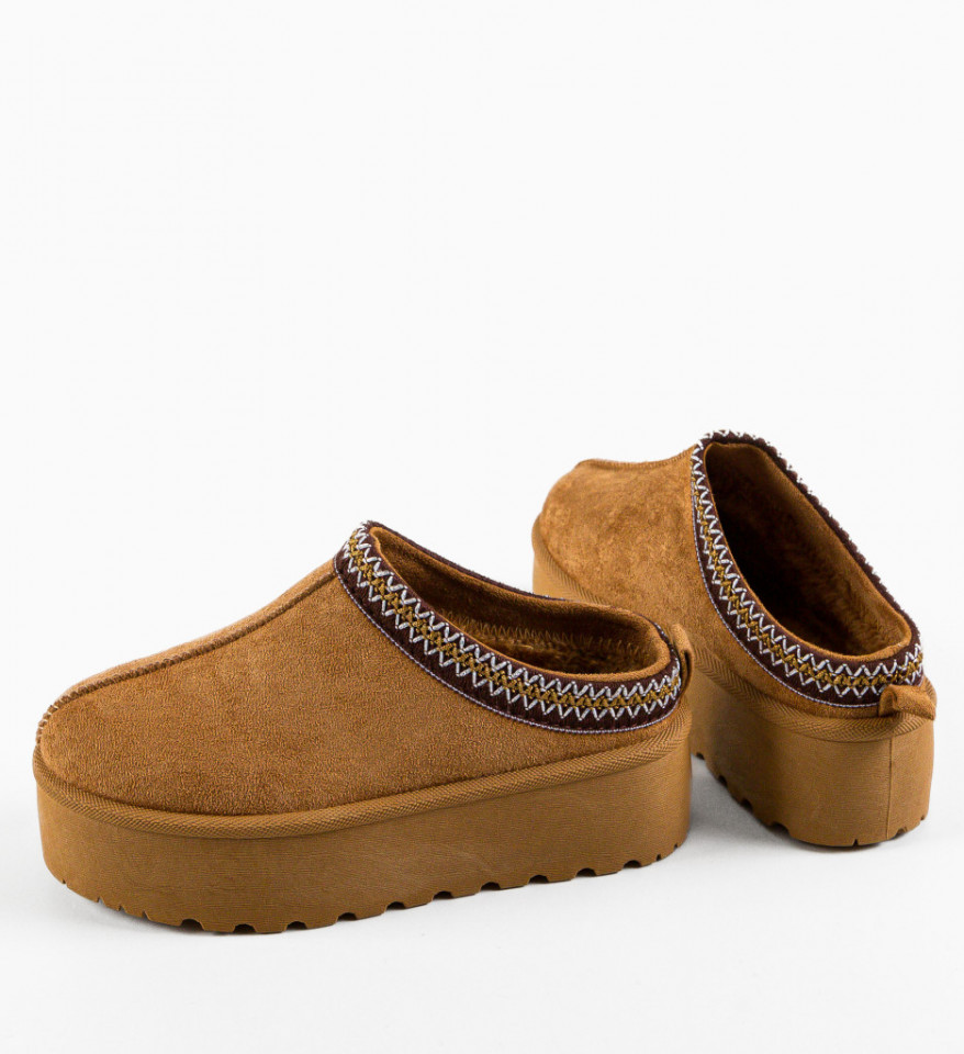 Cizme tip Ug Hamzaro Camel - Img 4