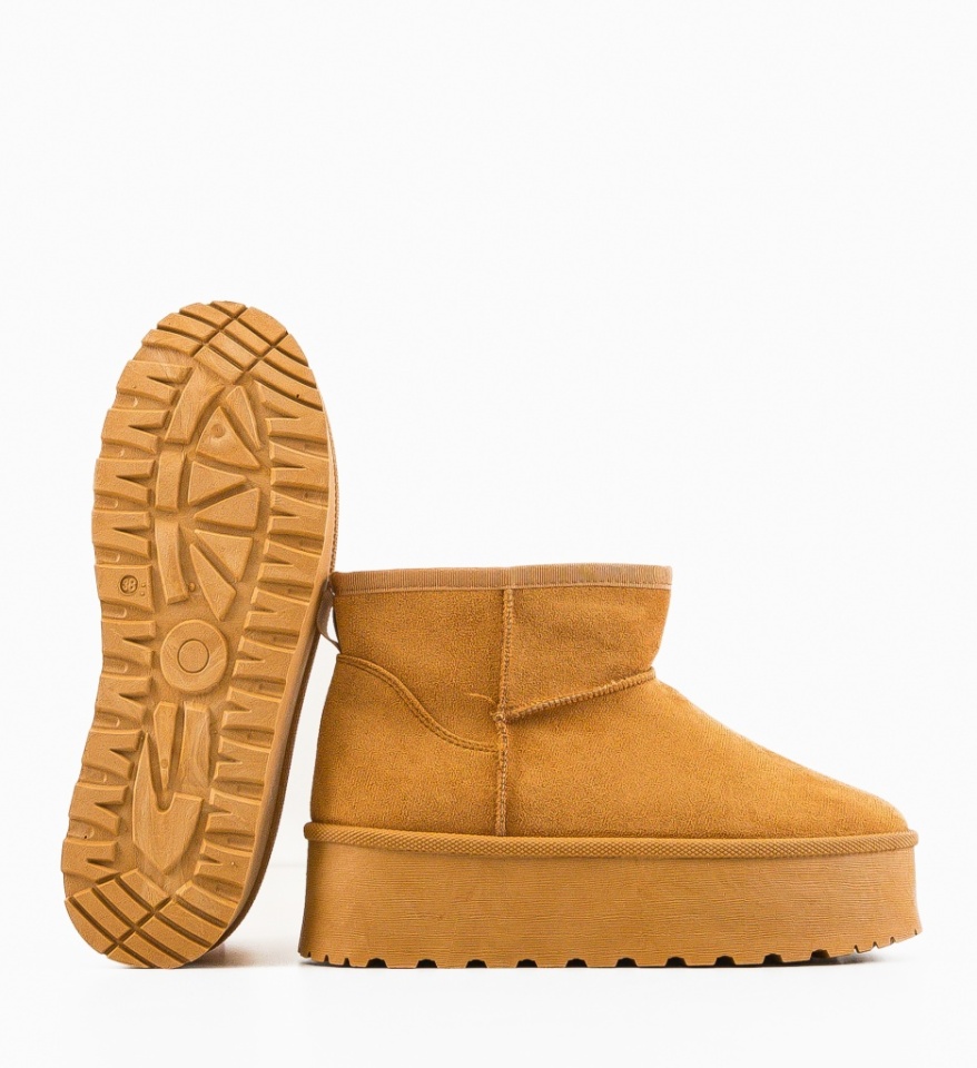 Cizme tip UG Latte Camel - Img 3