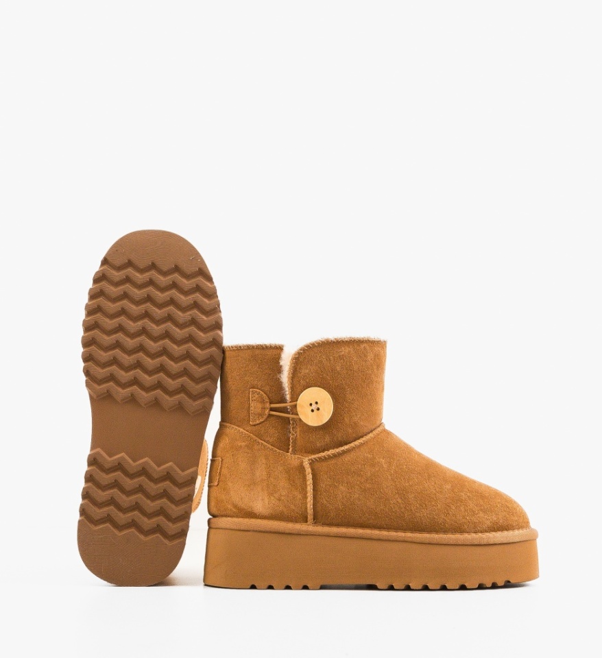 Cizme tip Ug Rutta Camel - Img 4