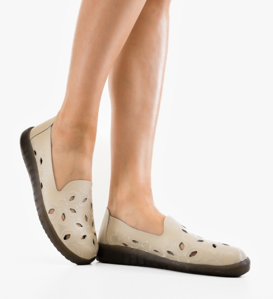 Espadrile dama Deras Bej - Img 6
