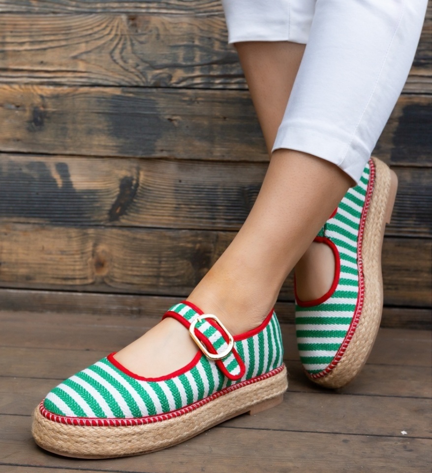 Espadrile dama Gamny Verzi - Img 4